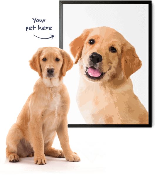 Custom Dog Poster BG