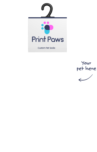 Custom Pet Socks - Label