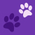 purple paws